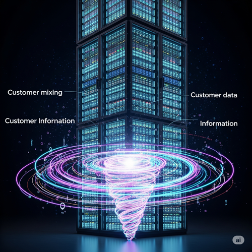 Giant Data Storage To Mix All Kinds Of Customer Info