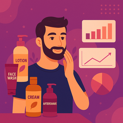 Men's Grooming and Skincare: Unveiling Needs and Demand Through Market Research and Data Analytics
