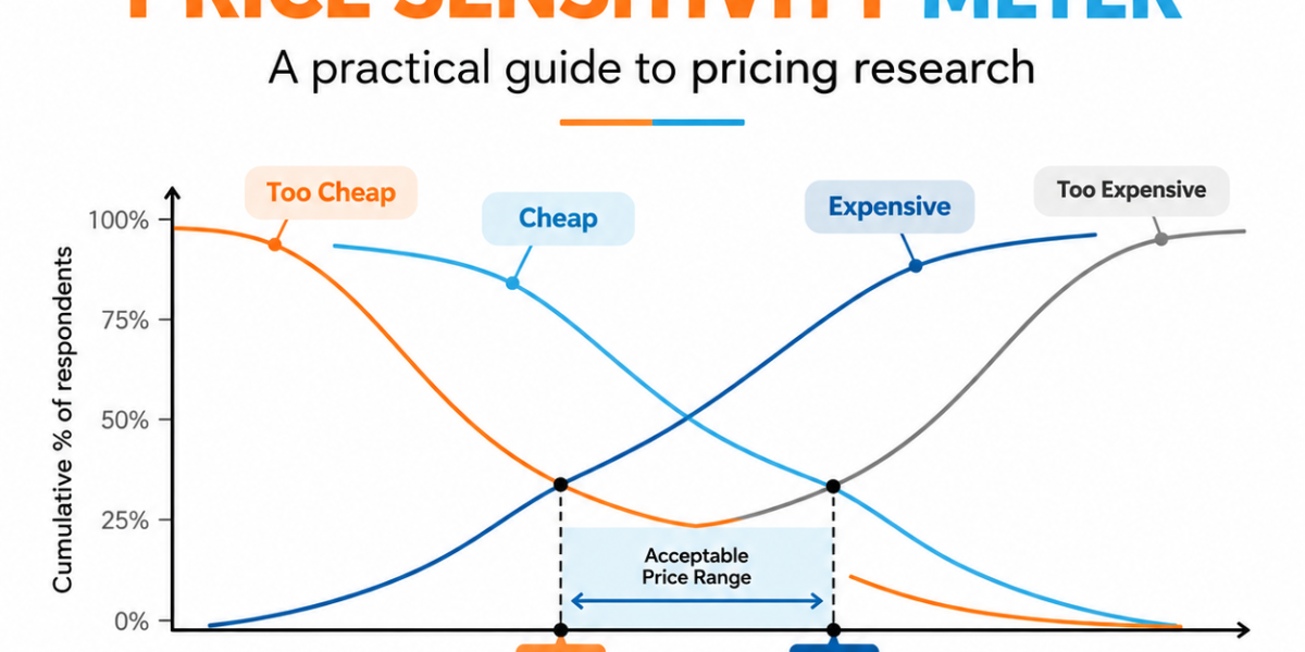 Guide and Example of Van Westendorp Price Sensitivity Meter