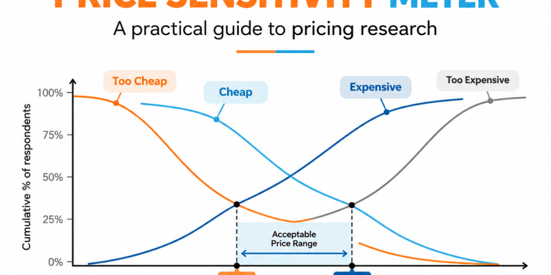 Guide and Example of Van Westendorp Price Sensitivity Meter